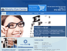 Tablet Screenshot of murphyeyecenter.com